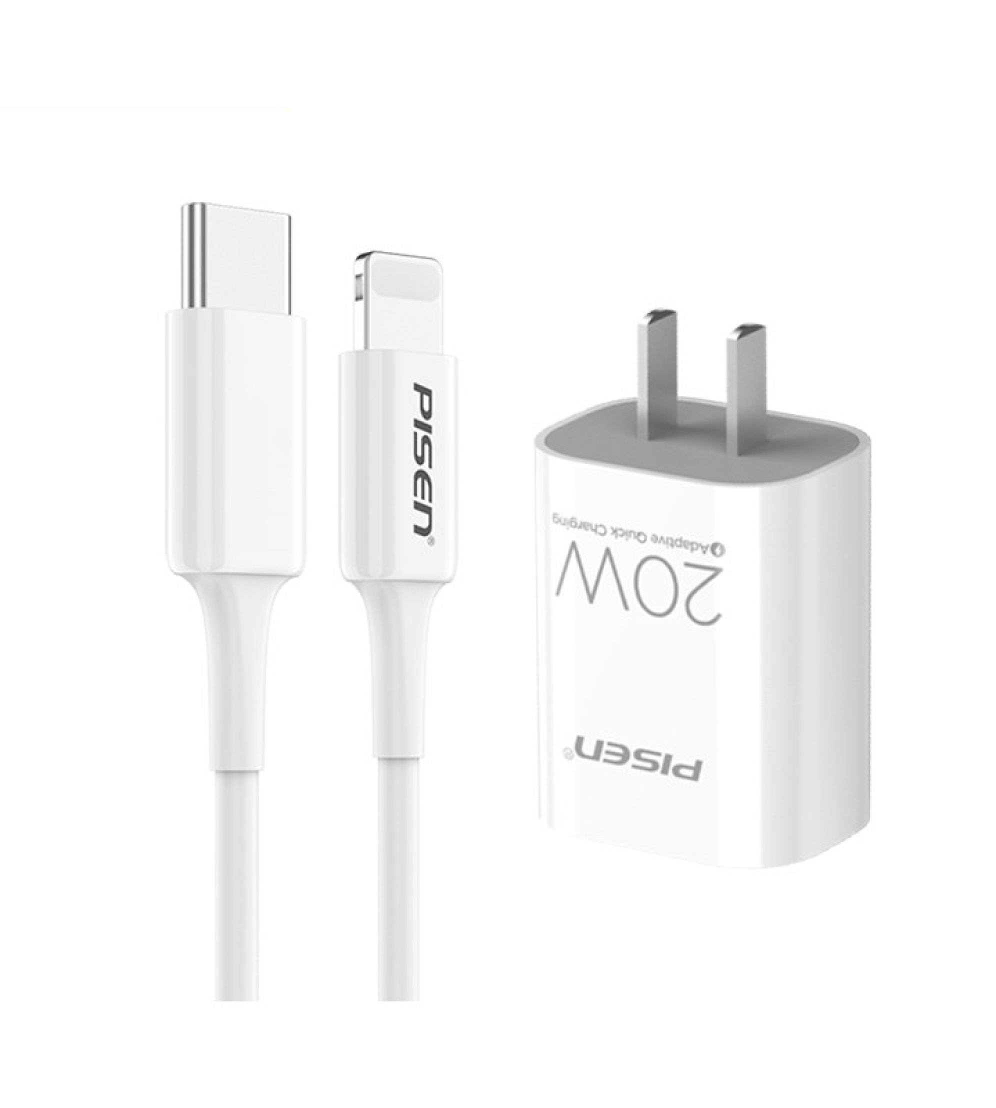 Bộ sạc iPhone 20w chính hãng Pisen