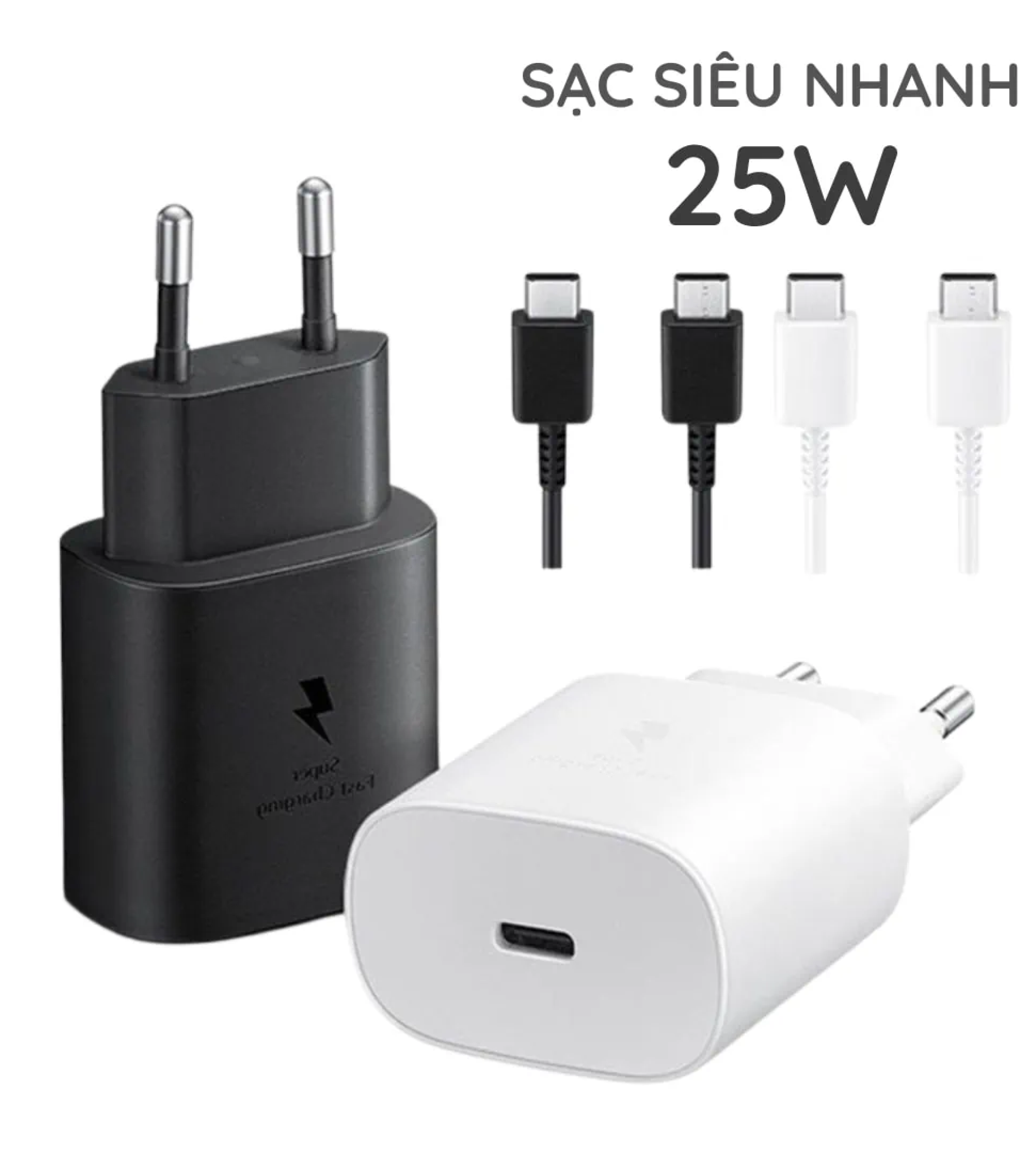 Bộ sạc nhanh 25w type C
