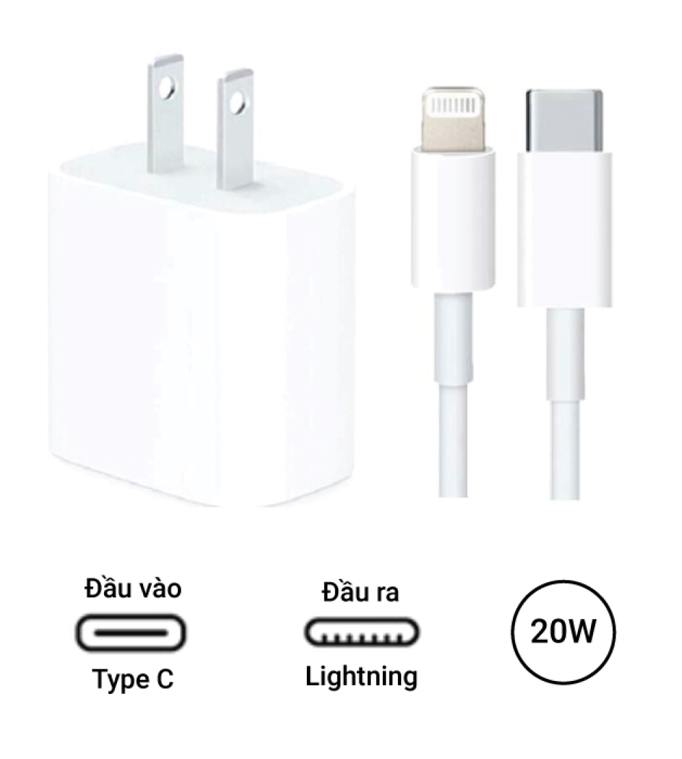 Bộ sạc nhanh Zin Apple 20W